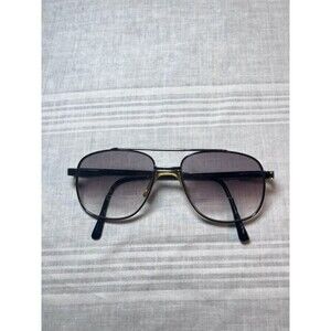 Capri Eyeglasses PT55 Gunmetal  Size 56-20-145 Metal Aviator Style Glasses Frame